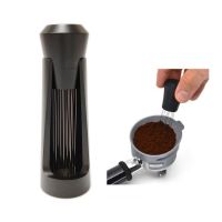 Espresso Blender Metal Wdt Tool Self Aligning Stand Coffee Cloth Powder Needle Pine Powder Coffee Maker Black