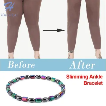 Magnetic Slimming Ankle Bracelet Black Gallstone Weight Loss