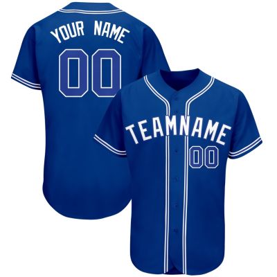 Personalized Custom Baseball Jersey Men/Women/Youth Sports Shirt Short  Softball Shirt Print Name Number Logo
