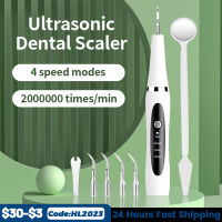 Ultrasonic Dental Scaler Visual Electric Portable Tooth Cleaner LED APP สำหรับศัพท์แคลคูลัส Tartar Remover Plaque Stain Cleaner