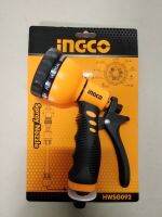 ปืนฉีดนํ้า ปรับได้ 9 ระดับ ING-CO Plastic trigger nozzle รหัสสินค้า : HWSG092