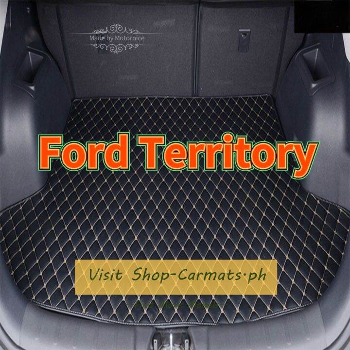 [Ready Stock] For Ford Territory Trunk Mats Antiskid Car Cargo Mats PU