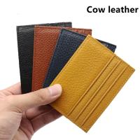 Luxury Classical Women nd Fashion Cowhide Leather Business Card Holder Genuine Leather Credit Card Holder