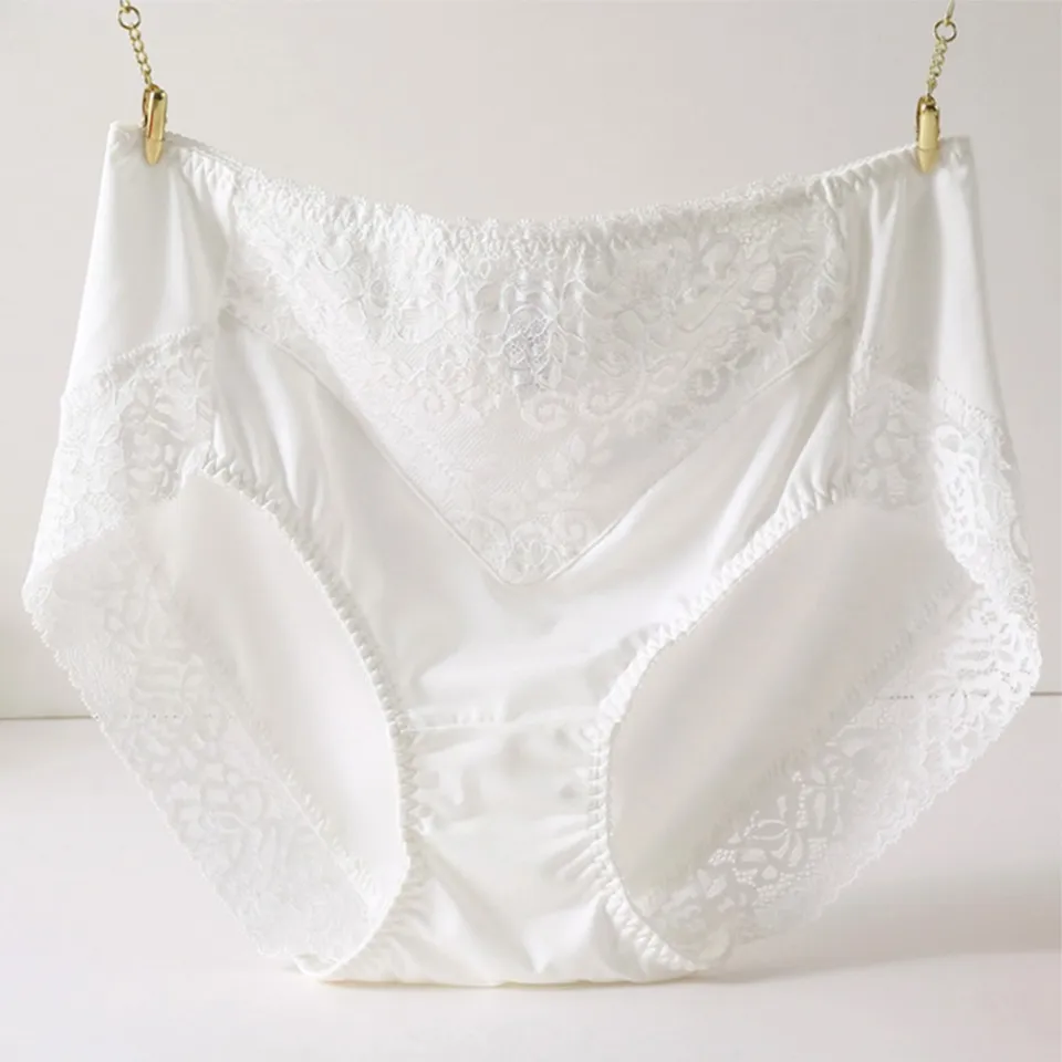 Ready Stock】 Underwear Womens Briefs Comfortable High Waist Knickers L-3XL  Seamless