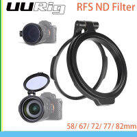 UURig RFS ND กรอง Rapid Filter ระบบกล้อง DSLR อุปกรณ์เสริม Quick Switch cket สำหรับ5867727782มม. DSLR เลนส์อะแดปเตอร์พลิก