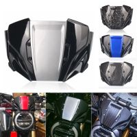 อุปกรณ์เสริมสำหรับ HONDA CB650R CB 650R 2019-2022 CB1000R CB 1000R 2018-2020อุปกรณ์เสริมรถจักรยานยนต์กระจกบังลมที่เบนทางลมหน้าจอด้านหน้า