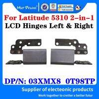 New Original 03XMX8 3XMX8 0T98TP T98TP For Dell Latitude 5310 2 in 1 Laptop LCD Hinges Left amp; Right Hinge Silver