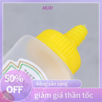 ?【HOT SALE】MUXI ขวดซอสปรุงรสขนาดเล็ก4ชิ้น เซ็ตขวดซอสมะเขือเทศมะเขือเทศแบบพกพาภาชนะใส่น้ำสลัดหม้อสำหรับกล่องอาหารกลางวันเบนโตะ