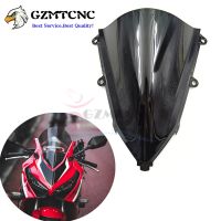 ✖ที่บังลมสำหรับฮอนด้า CBR650R CBR 650R 2019-2023กระจกบังลมที่บังลมใสสีดำ