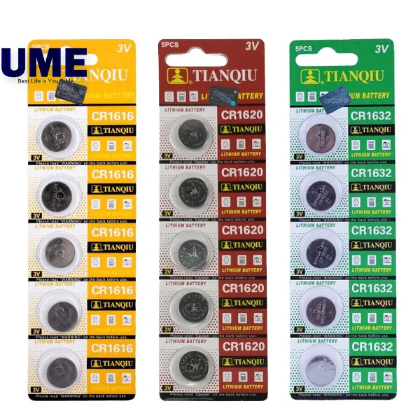 CR1616 CR1620 CR1632 CR1220 CR927 3v Lithium Button Cell Battery For