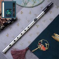 ขลุ่ยนกหวีดไอริช C/d Key Ireland Tin Penny Whistle 6หลุมฟลุตเครื่องมือฟลุทโลหะ Woodwind