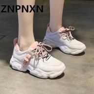 ZNPNXN Giày thể thao dày cho phụ nữ Giày ngoài trời hàng ngày của Hàn Quốc Kích thước 35 thumbnail