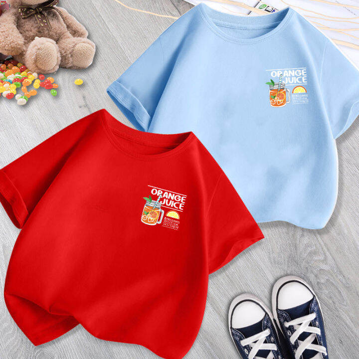 เสื้อยืดแขนสั่งเด็ก-ผ้านุ่นใส่สบายทั้งเด็กชายกับเด็กหญิงh06b