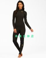 [COD] Billabong4/3mm full body surfing cold suit wetsuit snorkeling thickened female Wetsuit