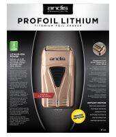 New Promo Andis Copper ProFoil® Lithium Titanium Foil Shaver International #17225