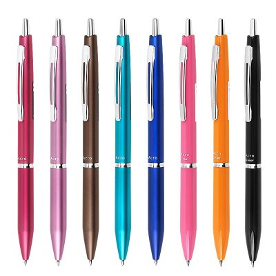 1Pc Japan Pilot Ballpoint Pen 0.5/0.7Mm Acro 300/1000 Press Resin Metal Rod Signature Pen Writing Smooth Student Office
