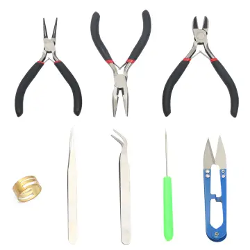 Alloy Accessories Jewelry Findings Set Earring Making Kit Lobster Clasp  Open Jump Rings Repair Tools DIY Jewelry Making Supplies