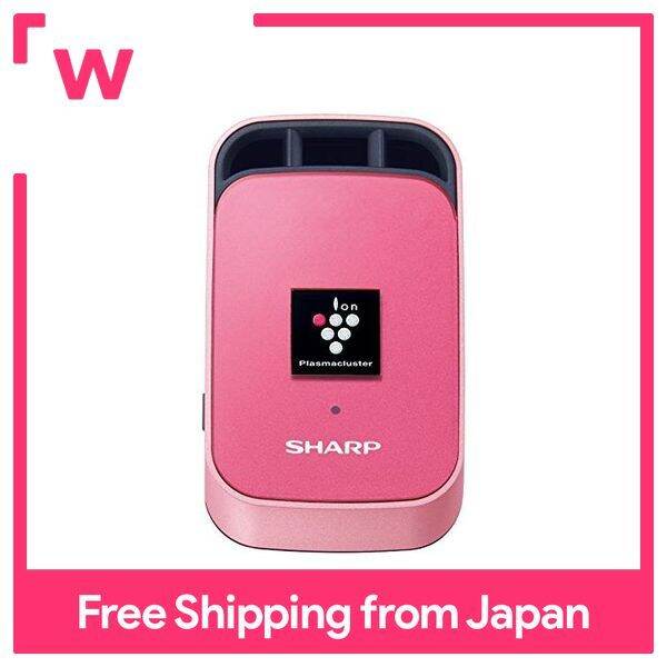 SHARP Ion Generator with Plasmacluster Ionizer for car use Pink IGGC1