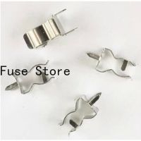 10PCS Fuse Holder Tube Clamp 5x20MM PCB Soldering Version 0.5 Thickened