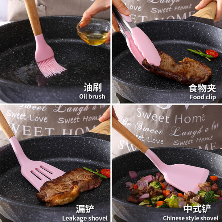 silicone-kitchen-cooking-utensils-tools-set-non-stick-kitchenware-cookware-kitchen-accessories-gadgets-appliances