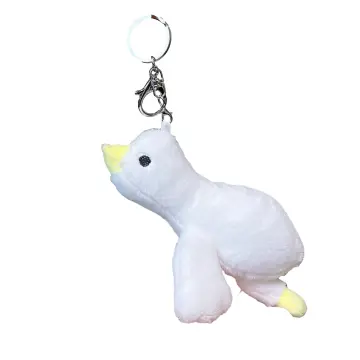 Cheap Decoration Bag Pendant Soft Plush Doll Goose Plush Keychain