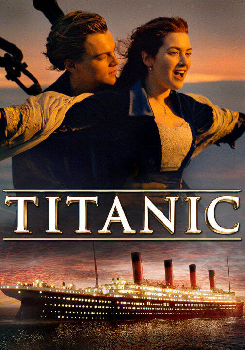 Titanic ไททานิค (1997) DVD หนัง มาสเตอร์ พากย์ไทย 