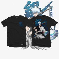 Anime Shirt - ETQTCo. - Gintama - Sakata Gintoki เสื้อยืดคอตตอนฤดูร้อน S-5XL