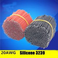 5CM Silicone 3239 OD 1.9MM 20AWG solder wire electronic insulated Double Tinned Plate color wire cable jump wire for arduino Wires Leads Adapters