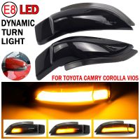 2x Amber Sequential Blinker Side Mirror Indicator Turn Signal Light Lamp Bulb For Toyota CAMRY COROLLA YARIS VENZA Car Styling