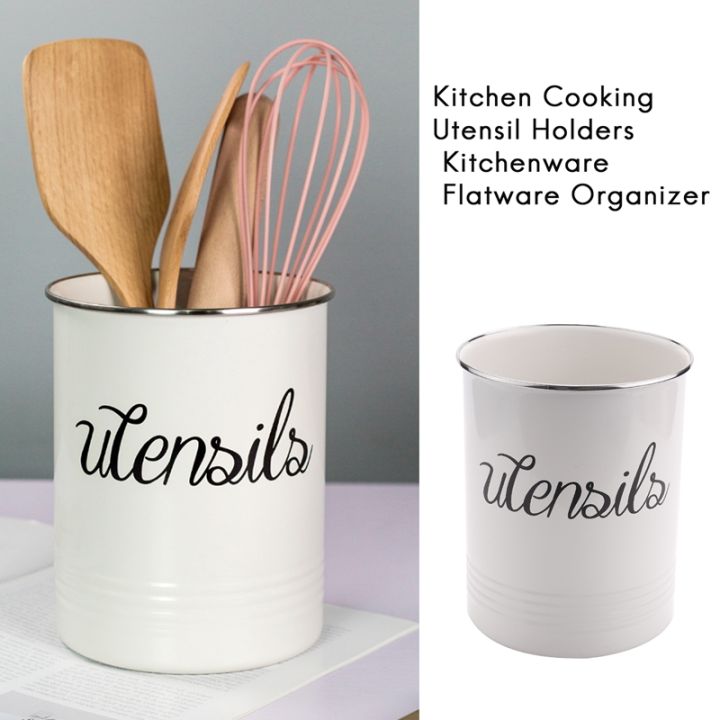 kitchen-cooking-utensil-holders-flatware-farmhouse-utensils-caddy