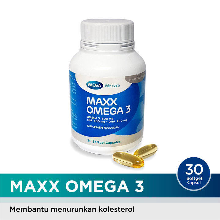 Mega We Care Maxx Omega 3 (30) | Lazada Indonesia