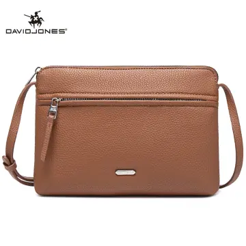 Sunset Glow David Jones Paris sling bag for women leather shoulder bag  ladies handbag crossbody bag 2023 FBL