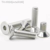 Hex Flat Machine Screws Metric Threaded Countersunk Metal Hexagon Head Bolt Set 304 Stainless Steel M2 M2.5 M3 M4