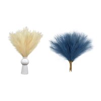 12PC Faux Pampas Grass 28Inch Artificial Pompous Grass Pompass Branches Vase Filler Flower Arrangement