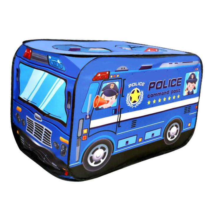 เด็กเต็นท์ป๊อปอัพเล่นเต็นท์ของเล่นกลางแจ้งพับโรงละครรถดับเพลิงรถตำรวจไอศครีมรถเด็กเกมบ้านรถบัสในร่ม