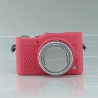 Soft Silicone GF9 Skin Rubber Camera Cover Case Bag for Panasonic DC-GF9 / Rose