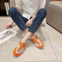 TOP☆TORY BURCHˉ Cross-border hot style TB 2022 new foreign trade womens shoes slippers flats flip-flops beach leisure beach woman