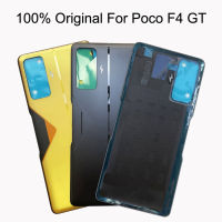 6.67 "สำหรับ Xiaomi Poco F4 GT ฝาครอบแบตเตอรี่กระจกด้านหลังเคสประตู POCO F4GT ฝาครอบแบตเตอรี่แผงด้านหลังพร้อมกาว