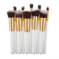 【LZ】❐  Maquiagem Profissional Brushes Set Pó cosmético Eye Shadow Blending Corretivo Beleza Make Up Tool Escovas de cílios 5 Pcs 50Pcs