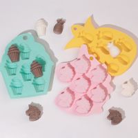 Multicavity Pineapple Silicone Baking Mould Unicorn Chocolate Candy Jelly Ice Cube Mold Soap Candle Cake Decor Making Tool Gift Ice Maker Ice Cream Mo