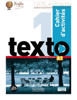 Texto : 1 Exercises book 1 หนังสือแบบฝึกหัด (นำเข้าของแท้100%) 9782014015874 | Texto 1 : cahier dactivités + DVD-ROM (French Edition)