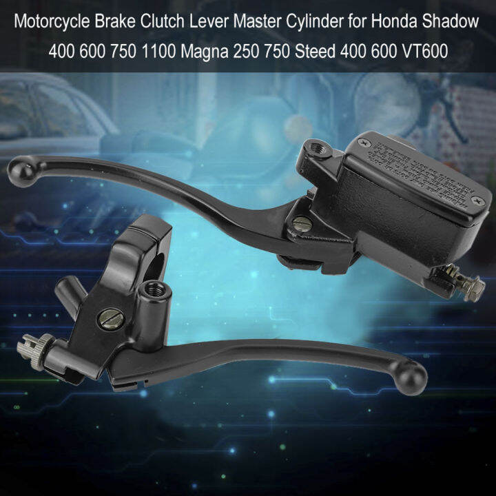 Motorized Brake Bars 1 Set 1 25mm Motorcycle Brake Master Cylinder for