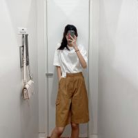 Uniqlo Sanlitun 2021 Summer Mens and Womens Loose Casual Pants Cargo Shorts Jing Borans Same Style Y439672