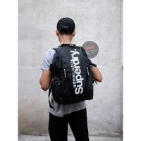 [COD] กระเป๋าเป้สะพายหลัง Superdry Mens Waterproof Travel BACKPACK