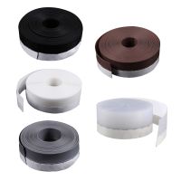 5M Door Seal Strip Silicone Rubber Seal Weatherstrip Windproof Stripping Adhesive Bottom Stopper Sealing Tape Decorative Door Stops