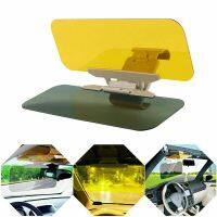 Car Sun Visor Goggle Clip-On Car Day And Night Anti-UV Anti-Dazzle Sun Block Sunshade Rotatable Clear Driving Mirror 2 In 1