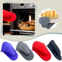 Mini Silicone Oven Mitts Set Oven Mitts Heat Insulation Oven Gloves For Kitchen Cooking And Baking Reusable Gloves Small Hands Potholders  Mitts   Coz