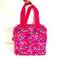 Minnie Mouse/ กระเป๋าเอนกประสงค์ กระเป๋าจัดระเบียบ มีหูหิ้ว/ สี Chocky Pink/ ขนาด 13.5 x 15 x 9.5 ซม.