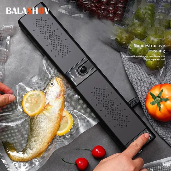 Electric Vacuum Sealer Packaging Machine For Home Kitchen