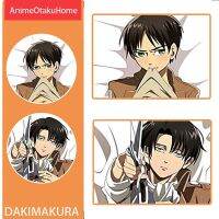 อะนิเมะญี่ปุ่นโจมตี Titan Shingeki no Kyojin Ackerman Levis ปลอกหมอน Dakimakura กอดร่างกายหมอนครอบคลุมของขวัญเครื่องนอน